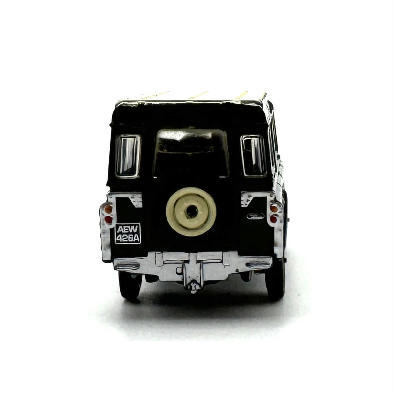 1:76 Scale Diecast Alloy Land Rover Jeep II Station Wagon 1958 Toys Cars Model Classics Nostalgia Adult Gifts Souvenir Display