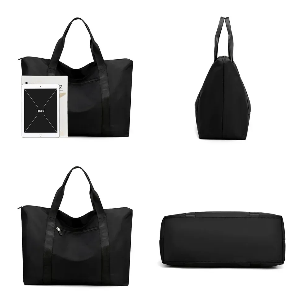 Luxury Man Nylon Shoulder Bags Waterproof Casual Top-handle Bag Male Handbag Travel Tote Pocket Shoulder bag bolso de hombre sac