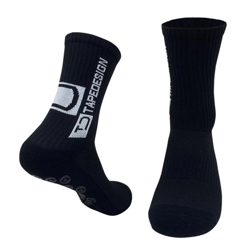 Anti-slip Soccer Socks Adults Men Women Mid-Tube Non Slip Football Sock Baseball Rugby Tennis Running Cycling Sport Grip Socks