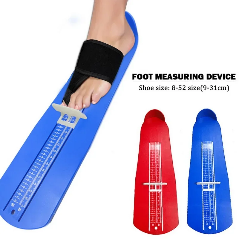 New Adults Foot Measure Gauge Shoes Size Foot Measuring Device Helper Measuring Ruler Tool Shoes Fittings Gauge for Kids Adult