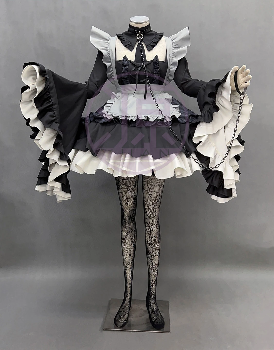Anime My Dress-Up Darling Kitagawa Marin Cosplay Kostüme Frauen Schwarze Kleider Maid Kostüm Halloween Karneval Party Anzug