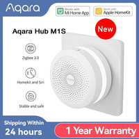 Newest Aqara Smart Hub M1S Gateway Wireless Zigbee 3.0 Wifi RGB LED Night Light Remote Control For Xiaomi Mijia Homekit APP