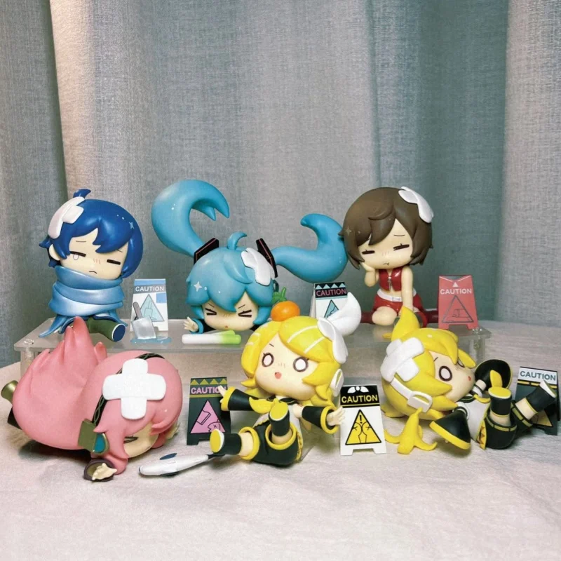 激安セール中！初音ミクのステップブラインドボックス-初音ミク-落ちる！ボーカロイド-アニメ-フフフィギュア-デスクトップオーナメント-コレクタブルモデル-﻿