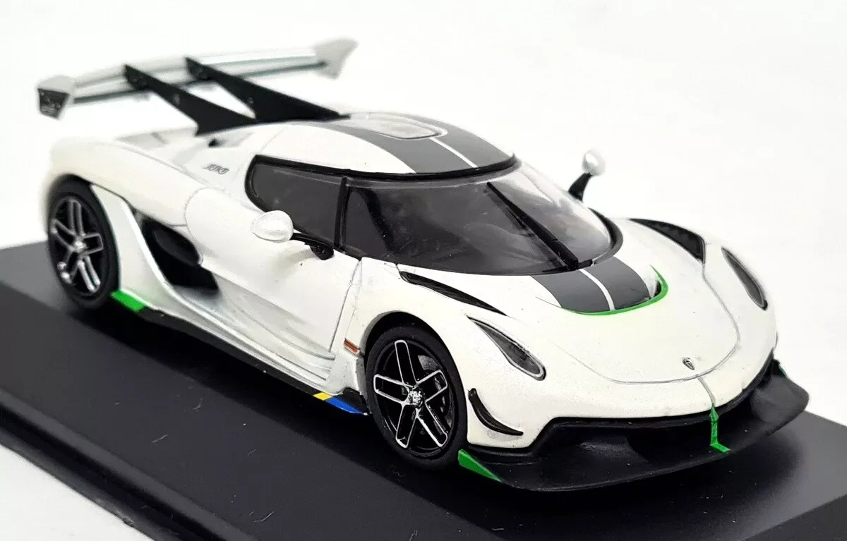 Solido 1/43 Jesko 5.0 V8 2021 1599HP White Supercar Diecast Model Car Toy Collection Gift