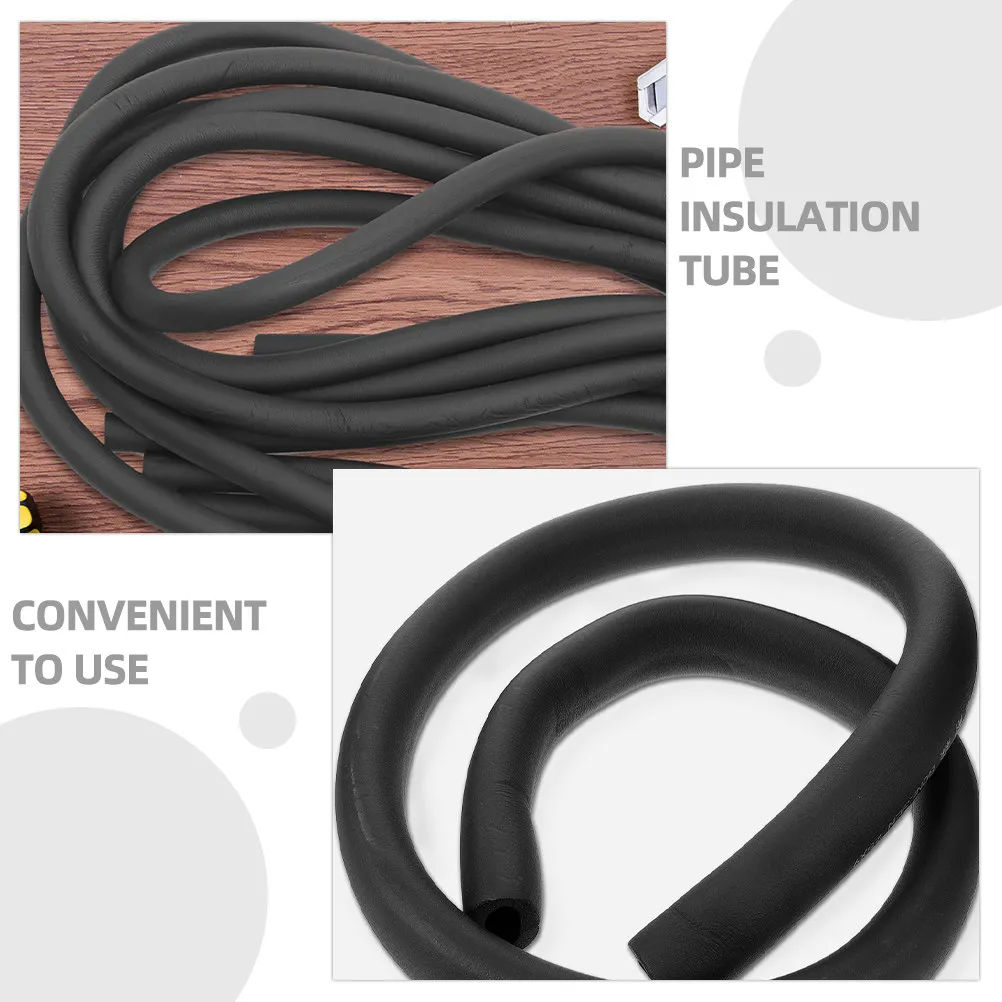 Pipe Insulation Tube Foam Covers for Water Pipes Outdoor Indoor Plumbing Insulation Tubing Heat Loss Prevention Freeze