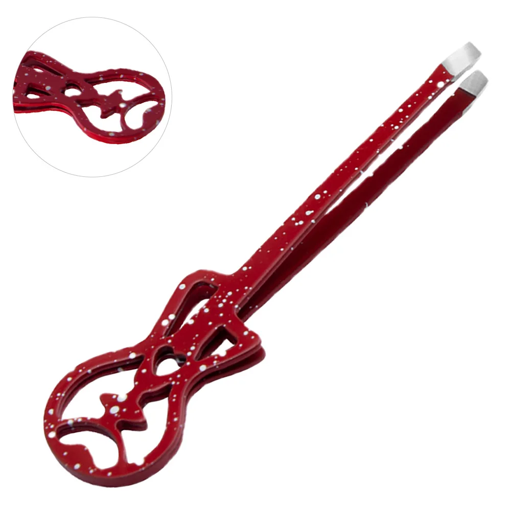 Pincettes à cils en acier inoxydable, outils d'extension de cils, applicateur de faux cils, pointe inclinée de précision, accessoires de maquillage, 2 pièces