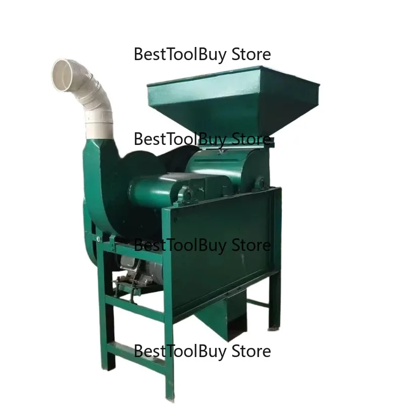 

Motor Driven Castor Bean Seed Sheller Machine Inca Nut Sacha Inchi Peeling Machine Fruit Removing Machine-Peeling Mill