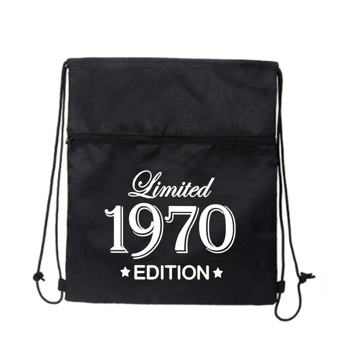 

Черный дорожный рюкзак на молнии с ограниченным тиражом 1974, легкий для поездок на работу