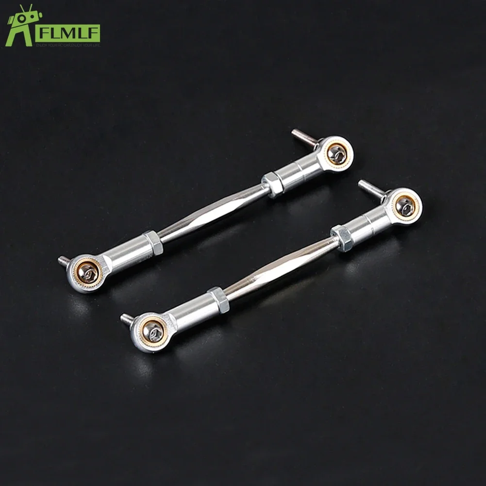 Alloy CNC Steering Plate Set Steering Tie Rod Fit for 1/5 HPI ROFUN ROVAN KM BAJA 5B 5T 5SC SS Rc Car Parts