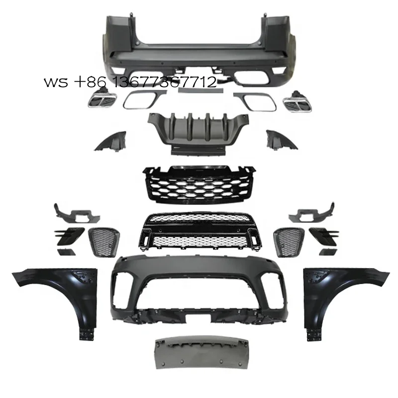 

High Peormance and Price Bumper Body Kit Sport L494 2014-2017 Escalate to 2018 SVR.