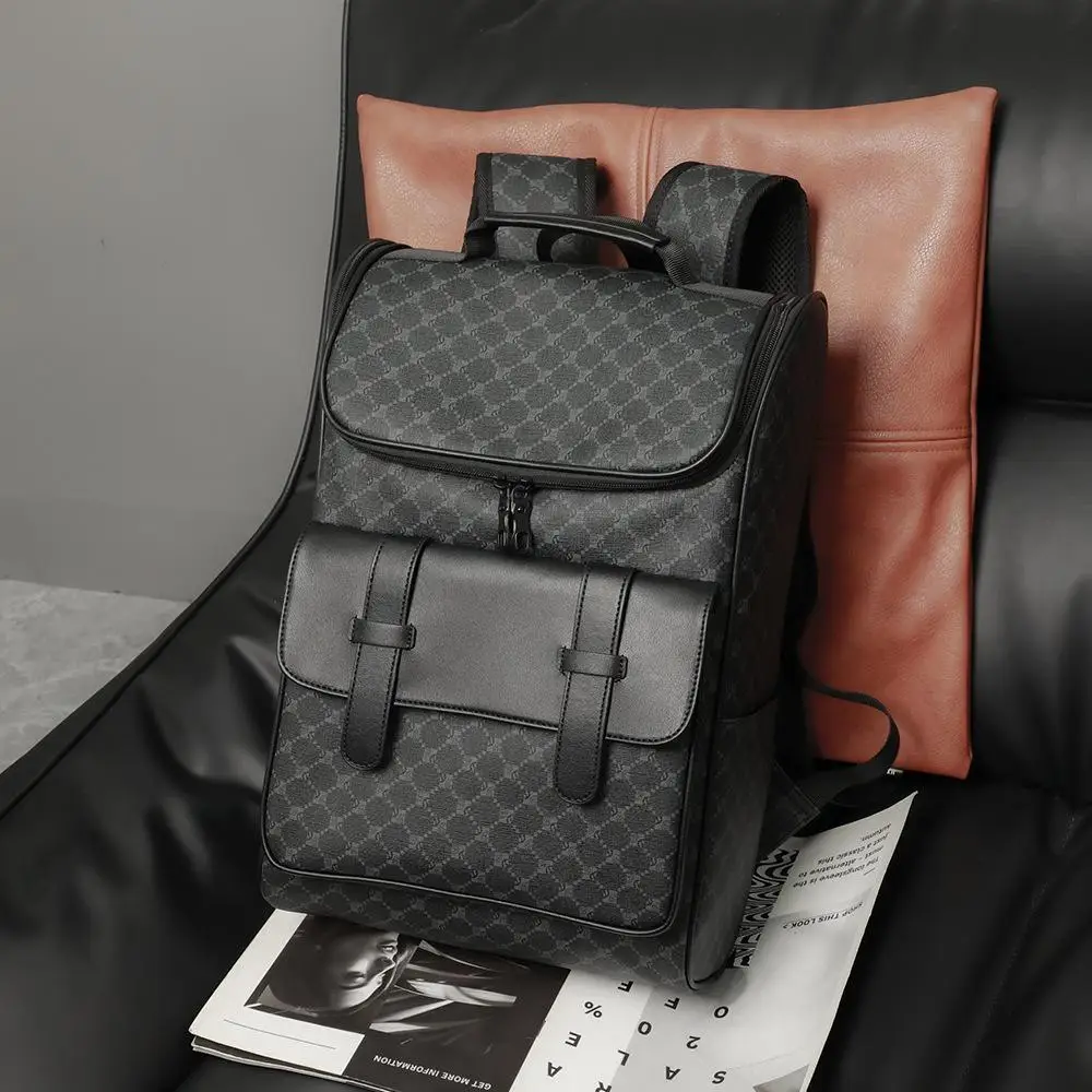 

2022 New Versatile Large Capacity Casual Backpack Fashion Korean Style Street Men's Computer Bag School Bag