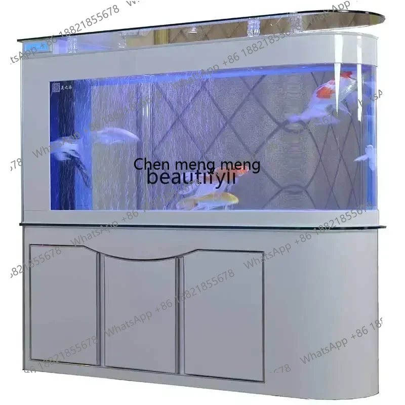 New Living Room Home Medium and Large Bottom Filter Fish Tank Floor Screen Lazy Ecological Aquarium