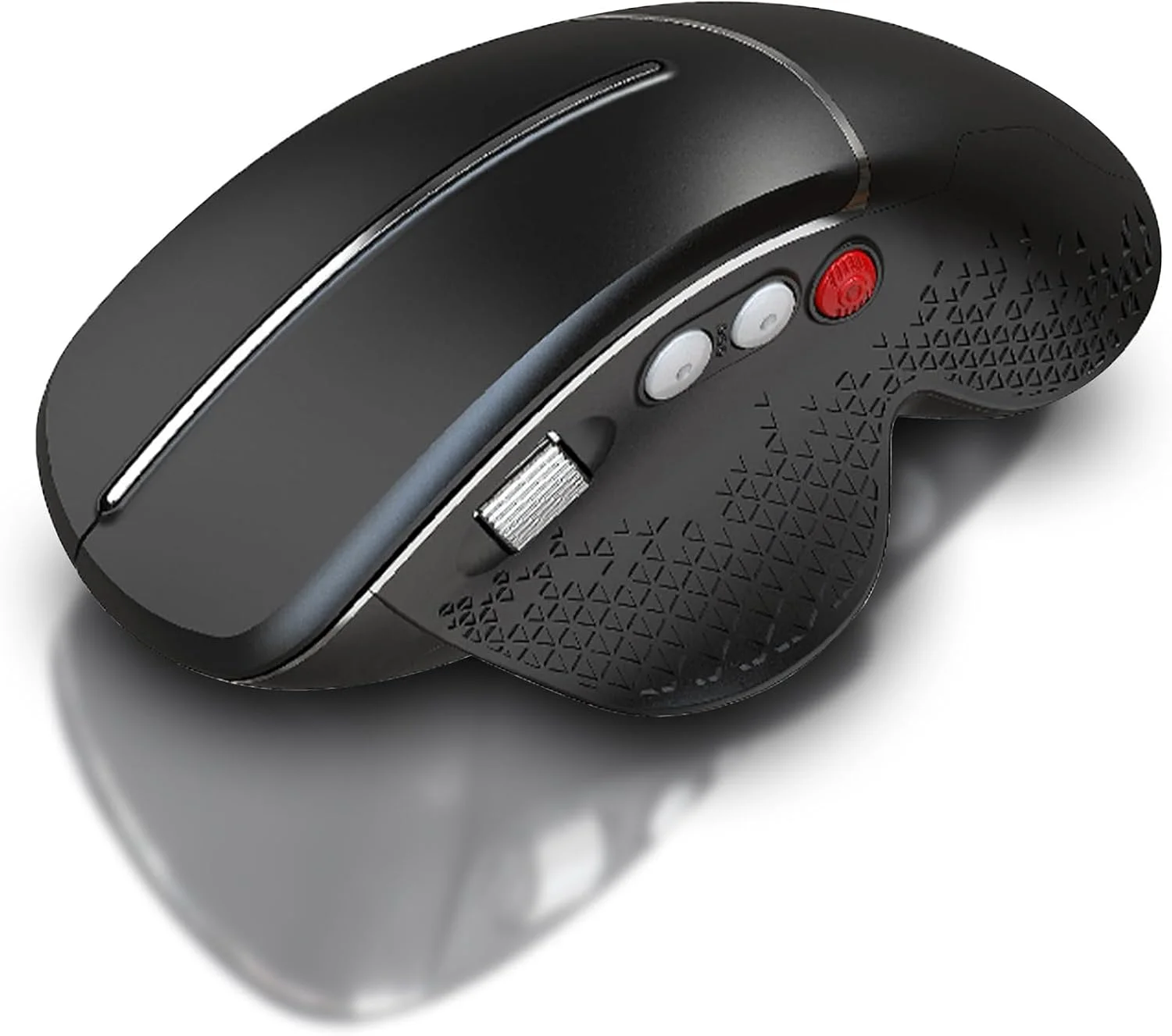 

Беспроводная эргономичная вертикальная мышь USB Беспроводная мышь с боковым роликом Slient Click Мышь для компьютера, ноутбука