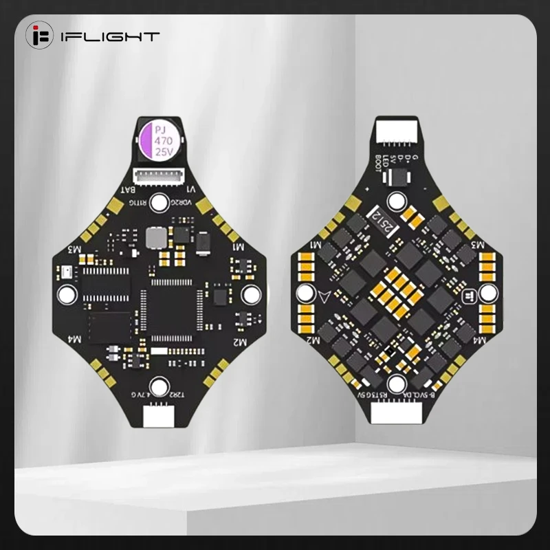 iFlight BLITZ Defender 25 F7 AIO HD التحكم في الطيران 20A ESC 2-6S مع فتحات تركيب 25.5*25.5 مللي متر لأجزاء FPV