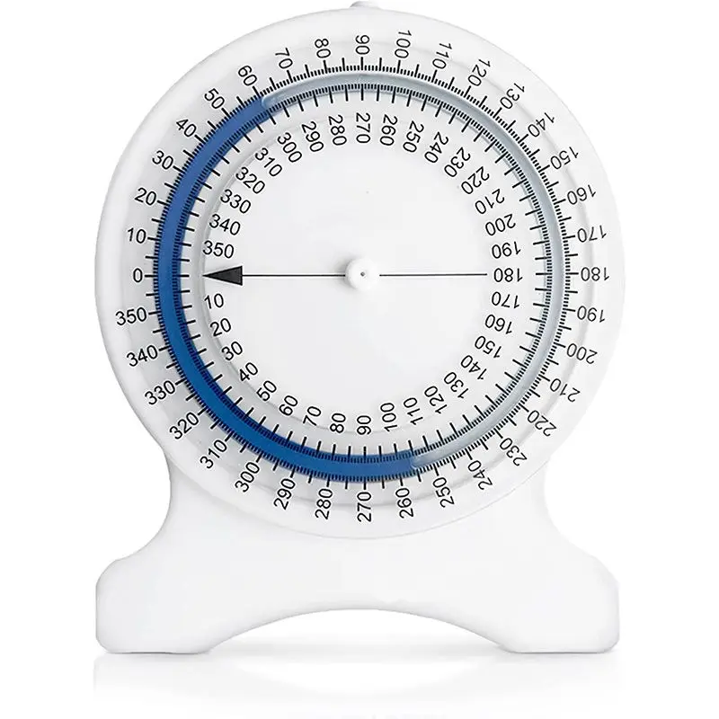 Bubble Inclinometer for Physical Therapy PT Inclinometer for Range of Motion (ROM) Measurements Scoliometer Measuring for back