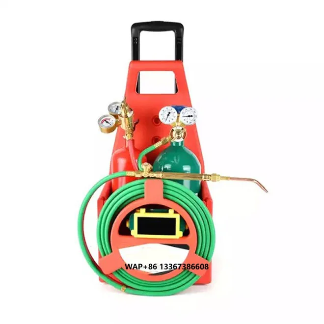 

Professional Oxygen Acetylene Welding Cutting Torch Kit Welding & Cutting Outfit for Gas Cylinder Essential Equipment
