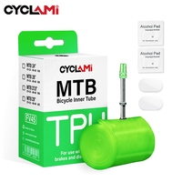 CYCLAMI Ultralight Bike Inner Tube 26 27.5 29 Inches MTB Bicycle TPU Material Tire 45mm French Valve Super Light