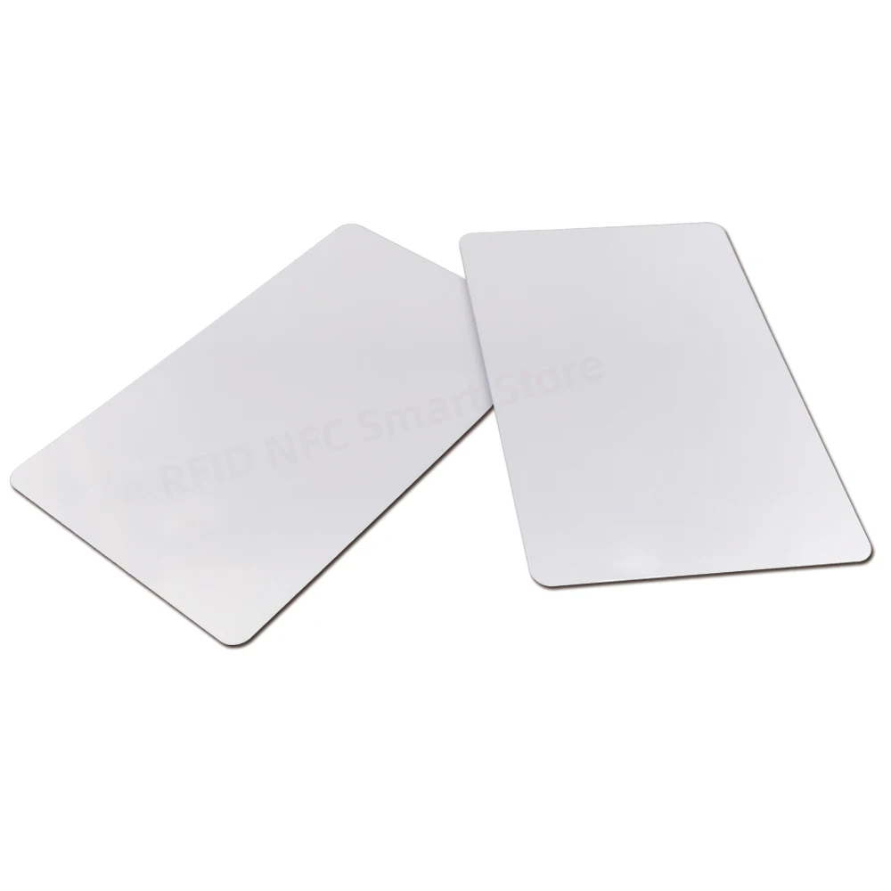 5/10pcs Dual Frequency RFID UHF +13.56MHz IC Blank Card Access Control U-code9 Gen2 M1 F08 Dual Chip Long Range Car Parking Card