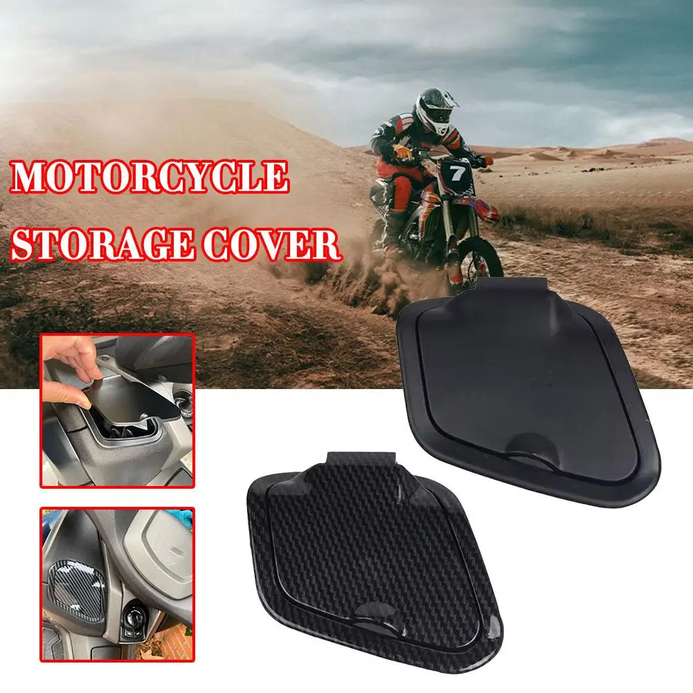 Motorcycle Side Pocket Cover Lid ABS Wear Resistant For Yamaha NMAX125 NMAX155 NMAX V1 V2 2020 - 2024 Accessories Q8A2