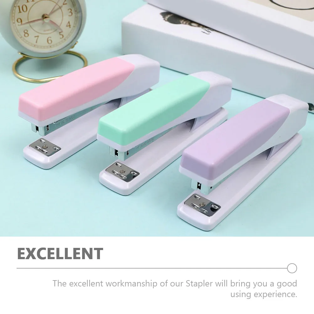 

Durable Rubber Metal Large Capacity Stapler Labor Saving Multi Use Office Binding Tool