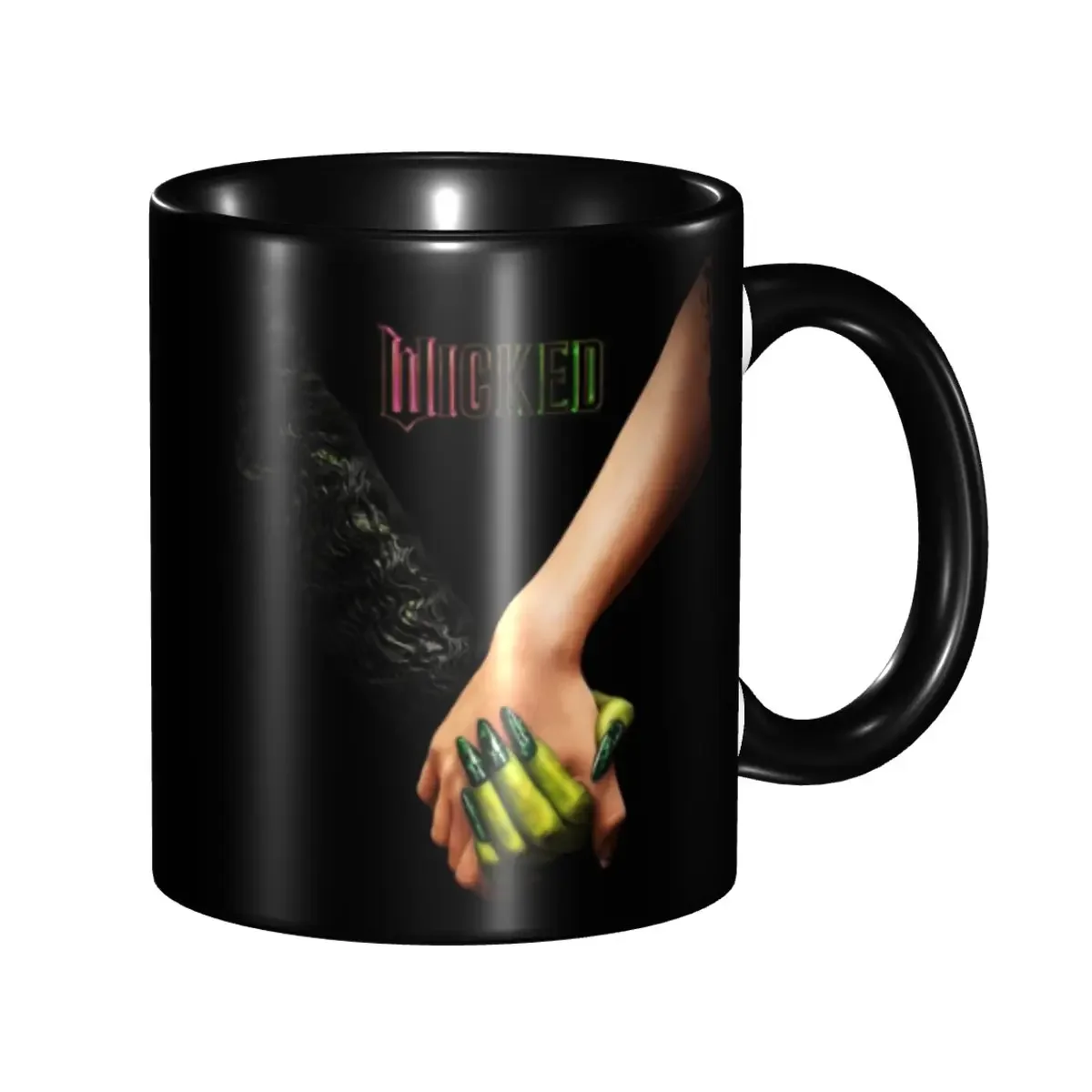 DIY Wickeds Musical Movie Ceramic Mug Personalized Coffee Cups Creative Gift