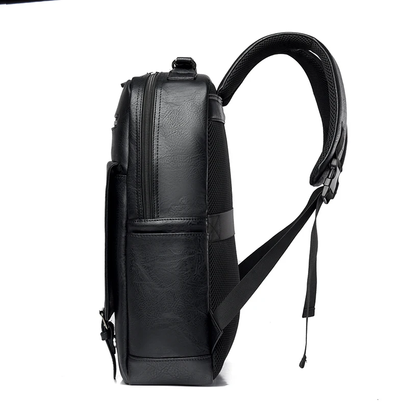 Mochila impermeable para hombre, bolso de viaje informal, Retro, a la moda, para negocios, 2