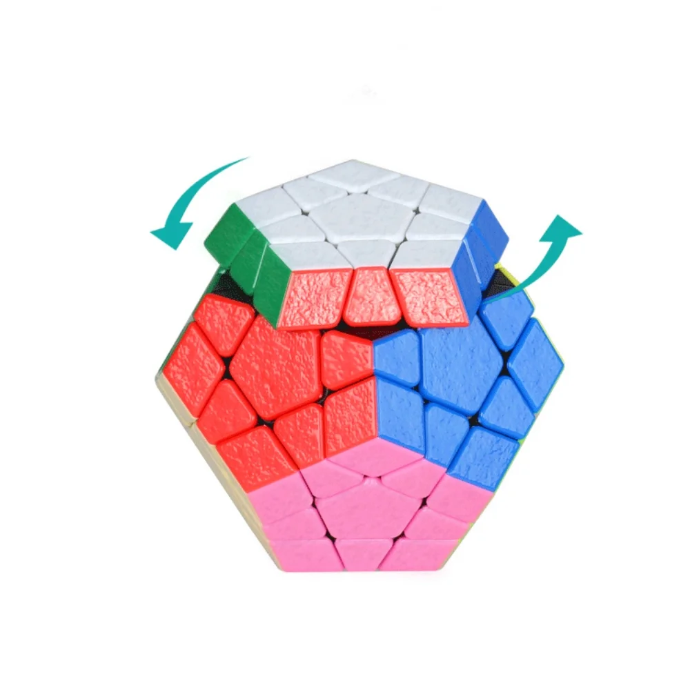 Shengshou Megaminxeds Magic Cube Speed Puzzle Cubes sticker less anti stress toys professional 12 sides cube For Children Gift