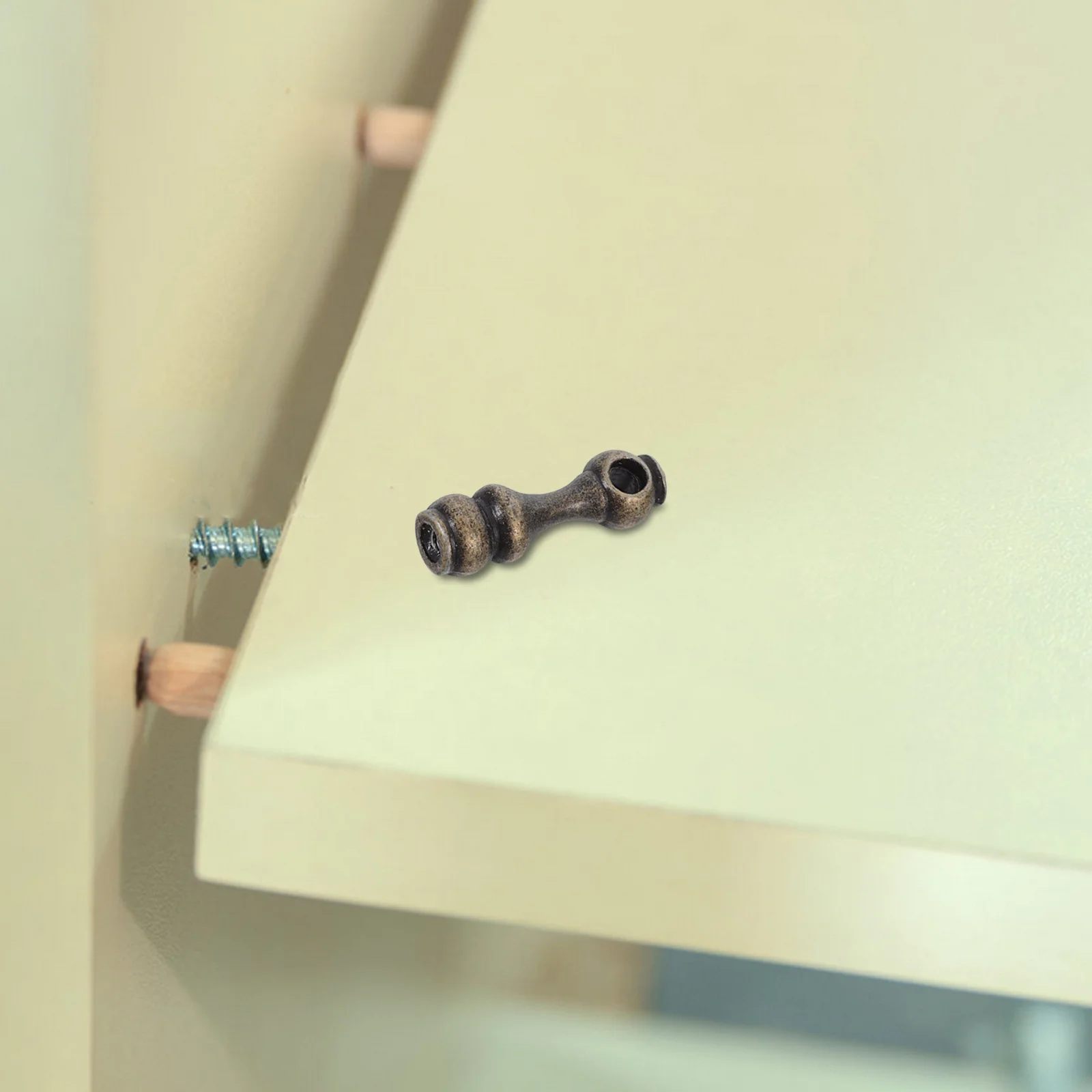 

10 pcs Wine Cabinet Railing Zinc Alloy Furniture Spindle Cabinet Guardrail Connection Parts Hardware Accessories Universal