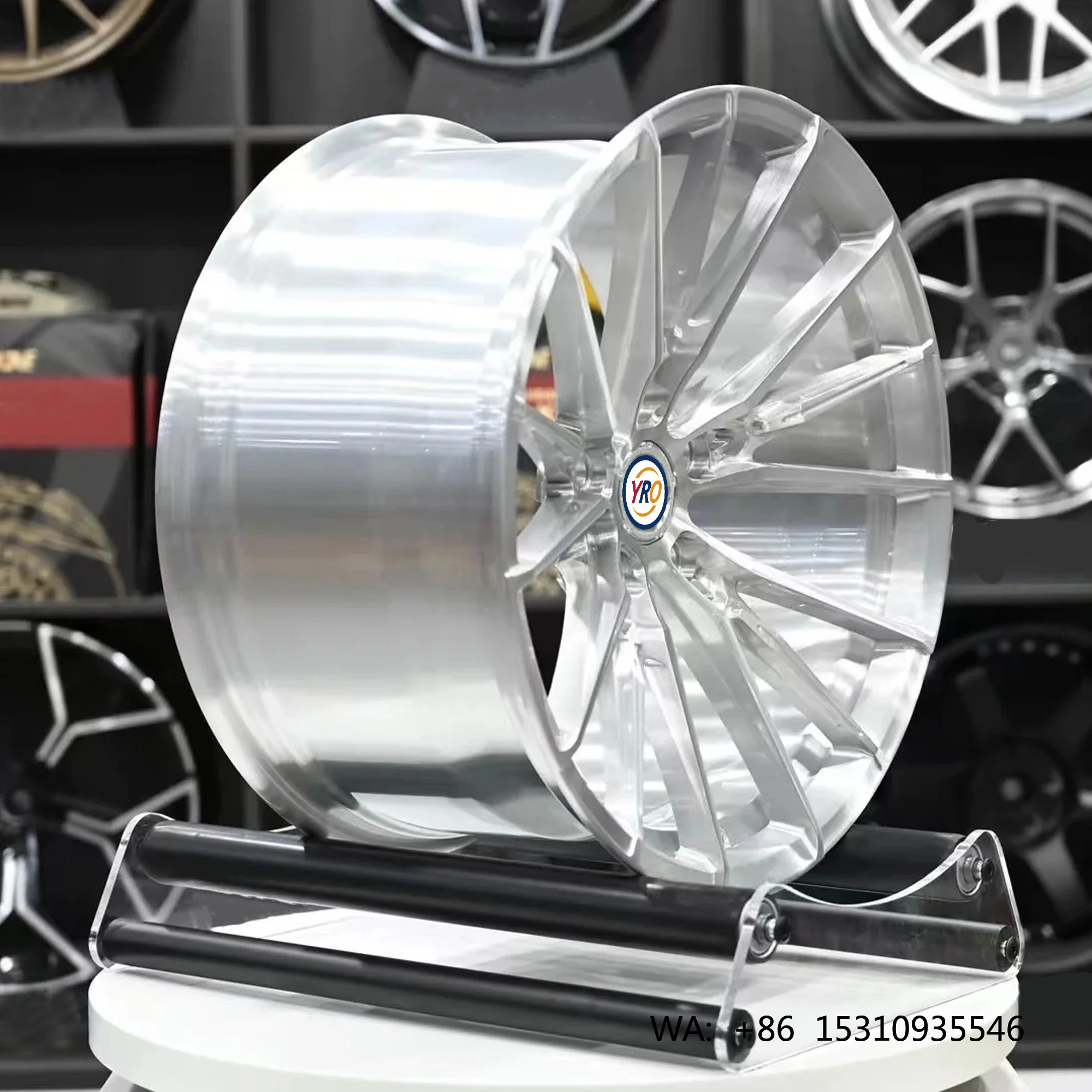 

YRO Deep Concave Custom Forged Wheels 18 19 20 21 22 Inch Brushed 5x114.3 5x112 5x110 5x120 Car Alloy Rim for BMW