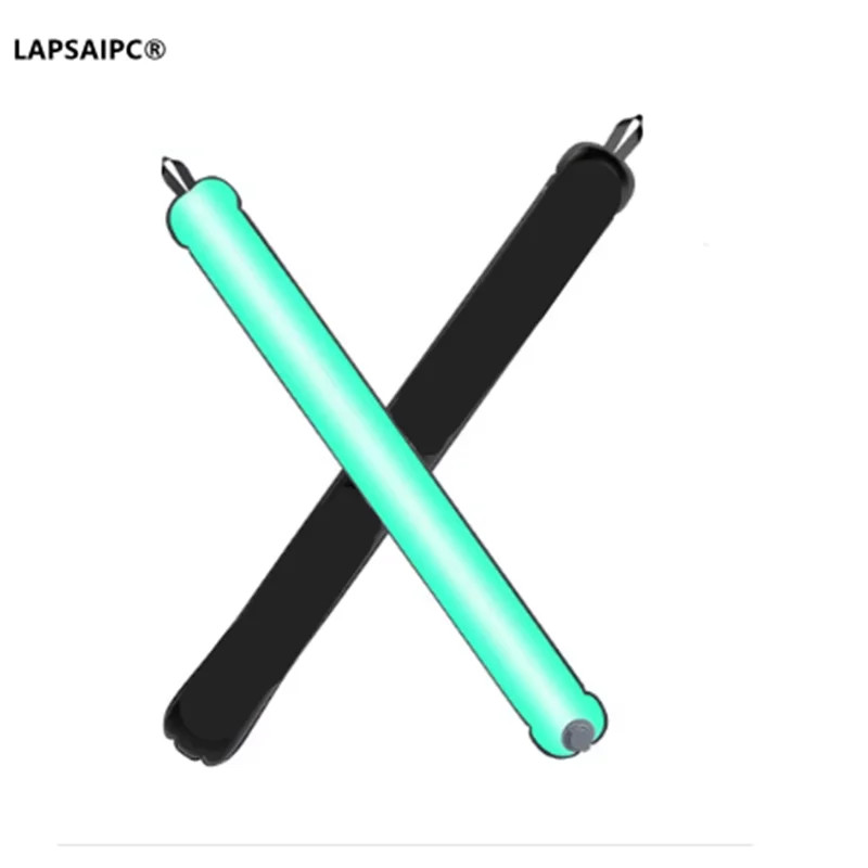 GCA30C 30W Inflatable Tube Light 2000k-10000k Magnetic RGB LED Light Stick Portable Outdoodr Photography Video Fill Light