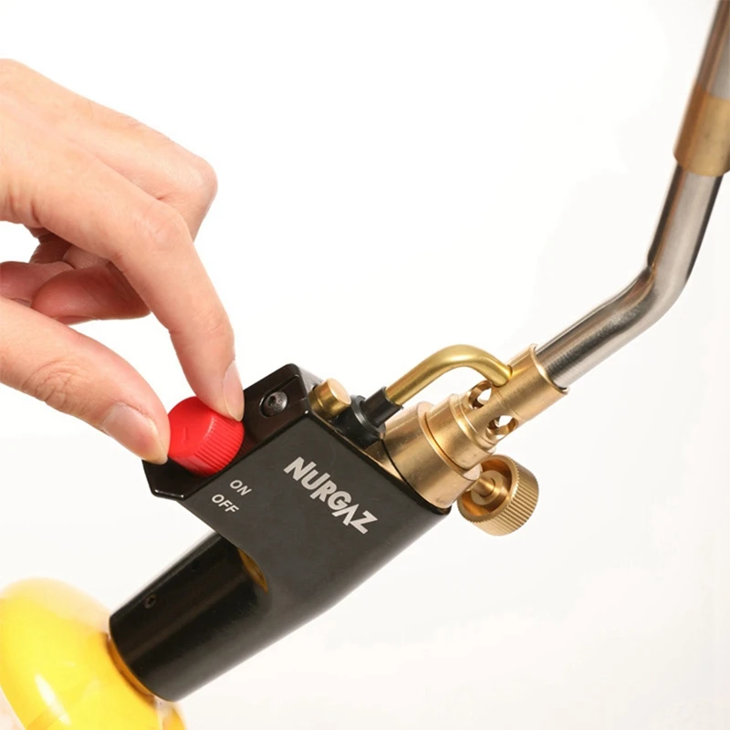 NURGAZ High Intensity Flame Welding Tools, Propane Gas Welding Kit For Light Welding, Soldering, Brazing, Heating