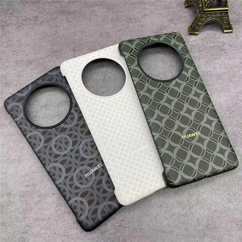 حافظة هواوي ميت 50 برو سيركلز الأصلية من جلد البولي يوريثان غطاء خلفي حافظة واقية لهاتف Mate50 Pro #6