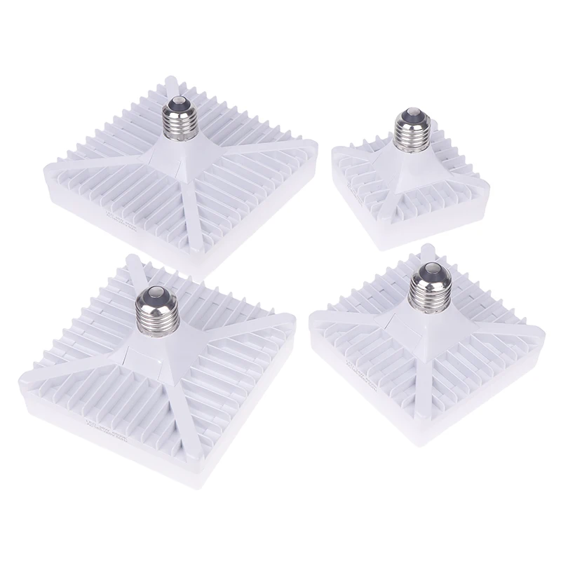 LED Light Bulbs E27 Base Square Ceiling Lamp IP44 Waterproof Energy Saving Light Indoor For Living Room Corridor Bathroom Lights