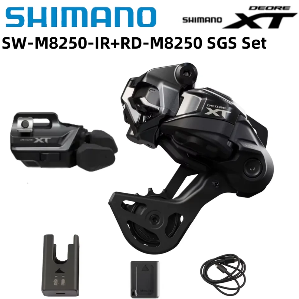 

Shimano NEW Deore XT Wireless Di2 M8250 12 Speed SW-M8250 IR I-SPEC EV RD-M8250 SGS Wireless Electronic For MTB EC-DN100 Charger