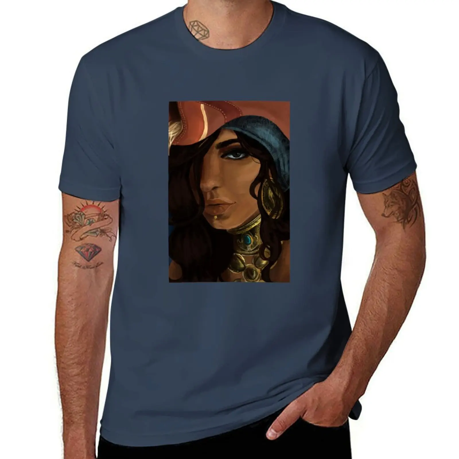 

Captain Isabela T-Shirt Funny t-shirts funny shirt cotton valentines clothes anime figures mens graphic t-shirts anime