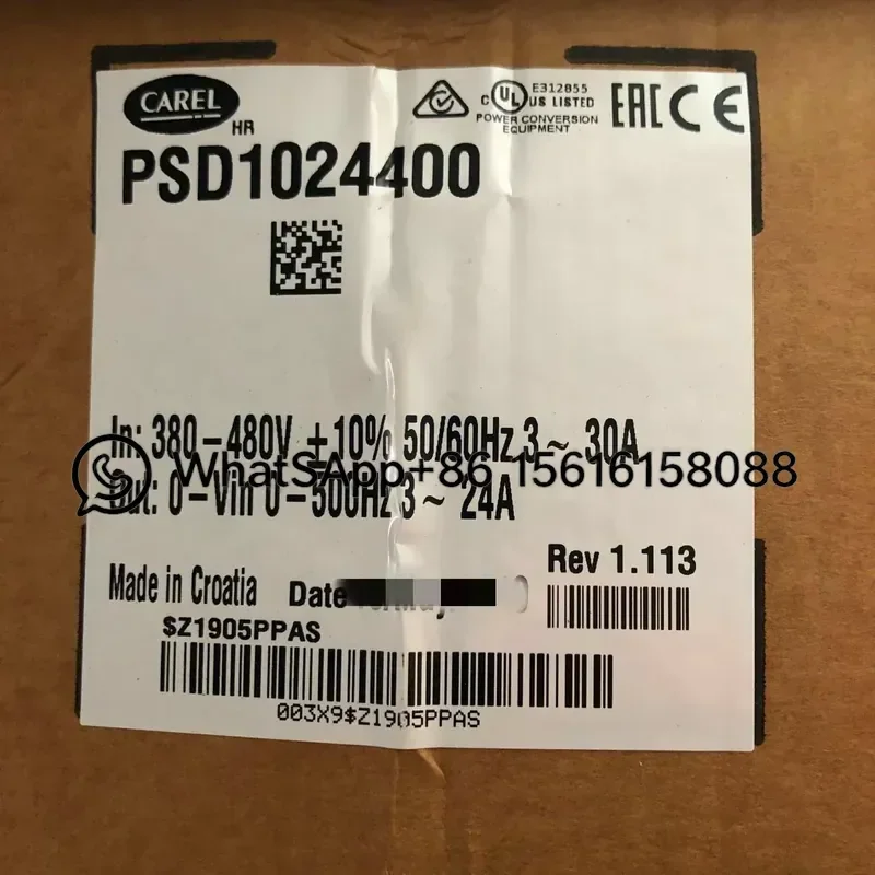 Italian Carle Inverter PSD1024400 Variable Frequency Drive VFD AC Motor Speed Controller Industrial Power Converter