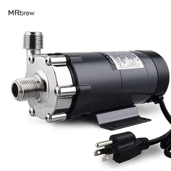 Beer Brew Wort Transfer Pump Magnetic Drive Pump MP-15RM Food Grade Water Pump Stainless Head Wort Pump With 1/2’’NPT Thread