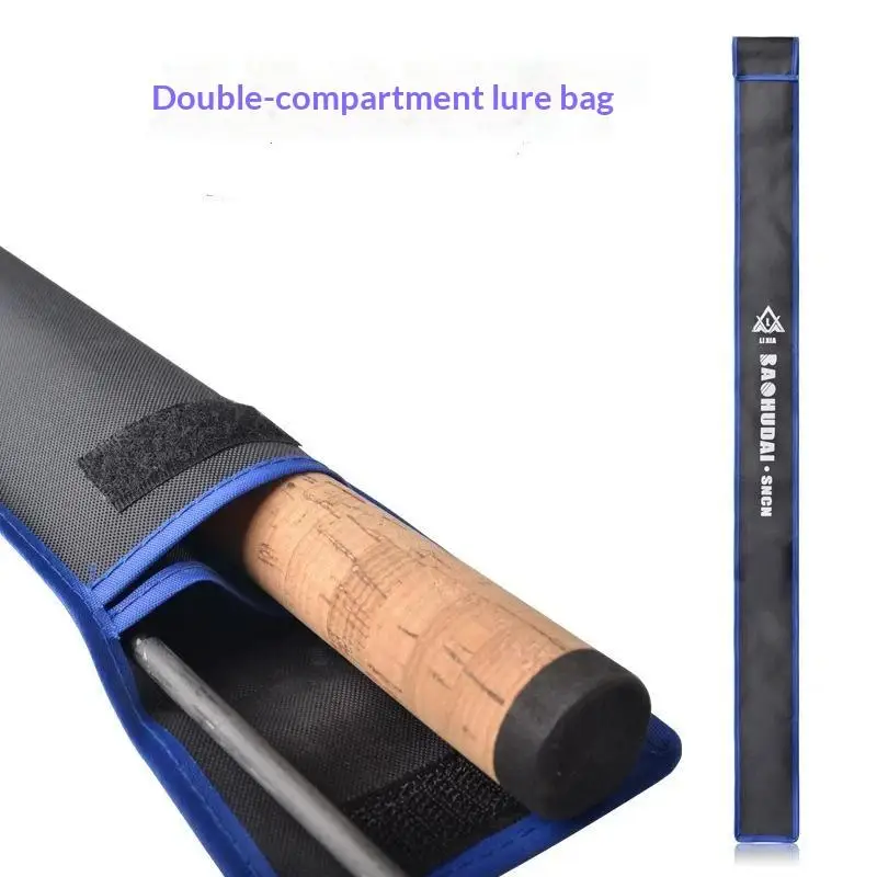 Fishing Tackle Storage Bag Multifunctional Double Layer Large Capacity Tear Resistant for Daily Outdoor Fishing Use