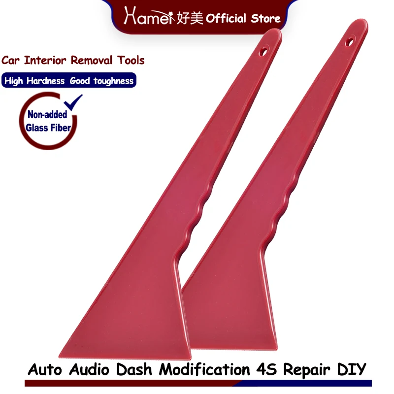 

Hamei Plastic Thick Scraper Car Vinyl Wrap Triangle Tinting Squeegee Mobile Phone Film Decal Sticker Scraper Auto Cleaning Tool