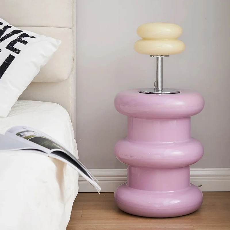 Nordic Side Stool, Creative Low Stool for Living Room and Apartment, Perfect for Shoe Changing, Internet Celebrity Design