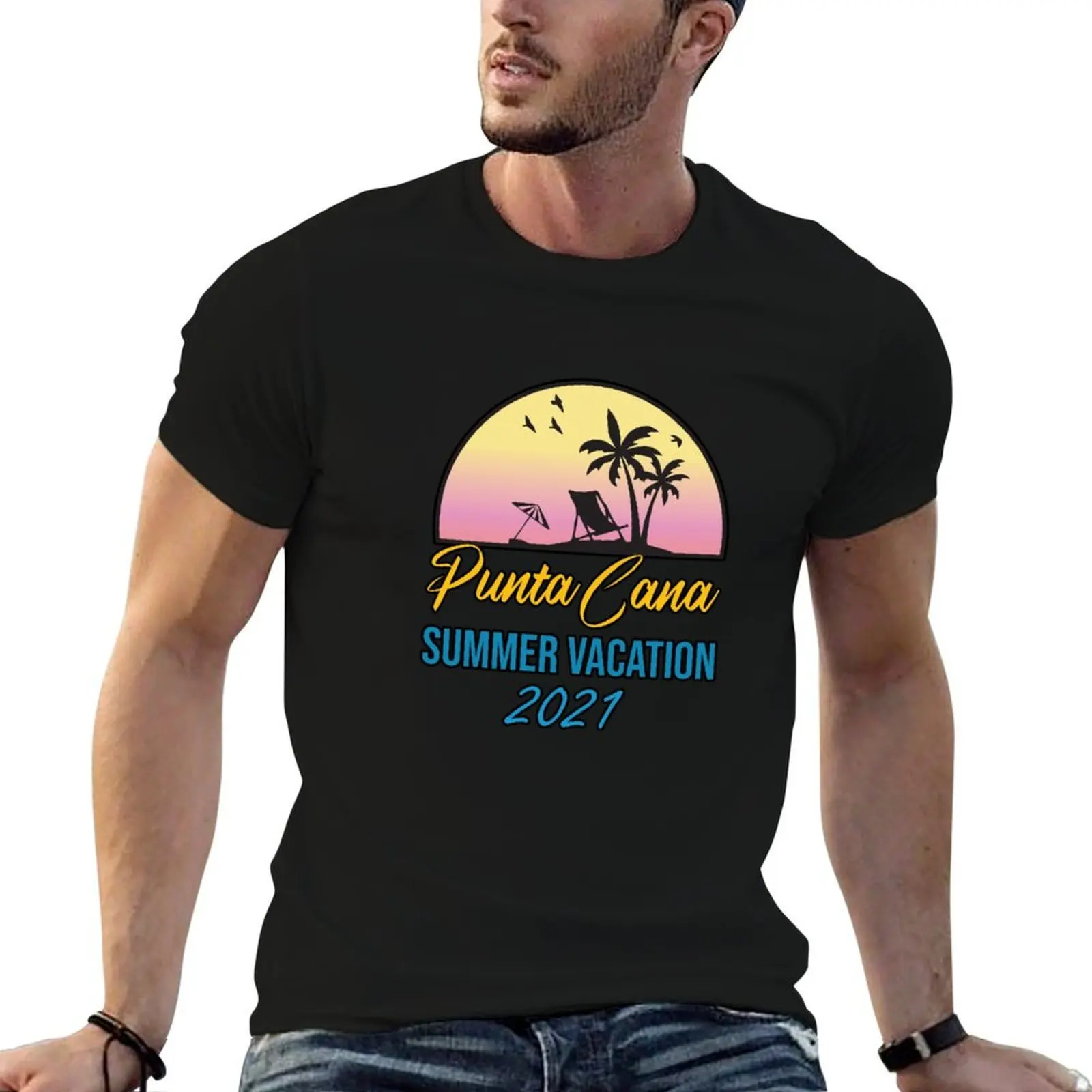 

Punta Cana Summer Vacation 2021, Vintage summer vacation 2021 , gift summer 2021 T-Shirt funny t shirts man T-Shirt