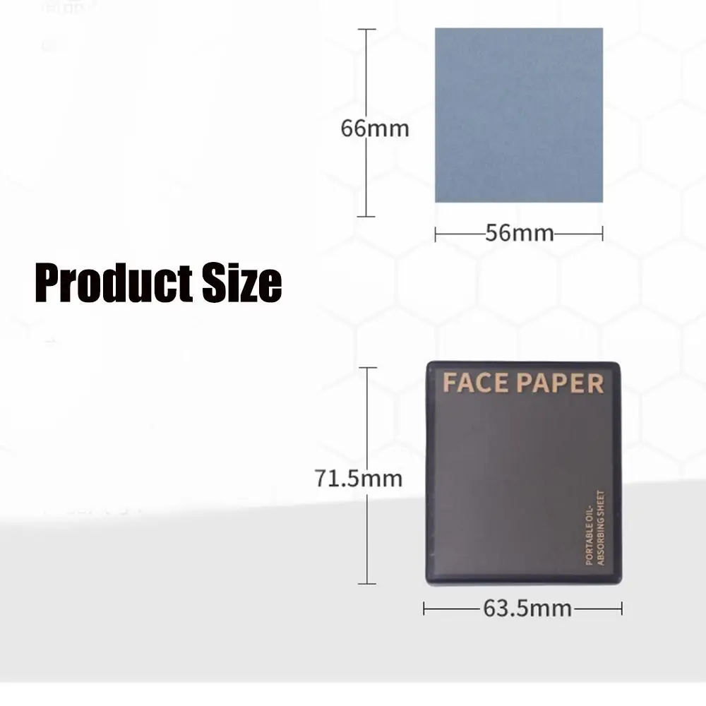 Verfrissend olie-absorberend gezichtspapier Oil Control Zacht gezichtsverzorgingshulpmiddel met poederdons en spiegel Huidvriendelijk gezichtspapier