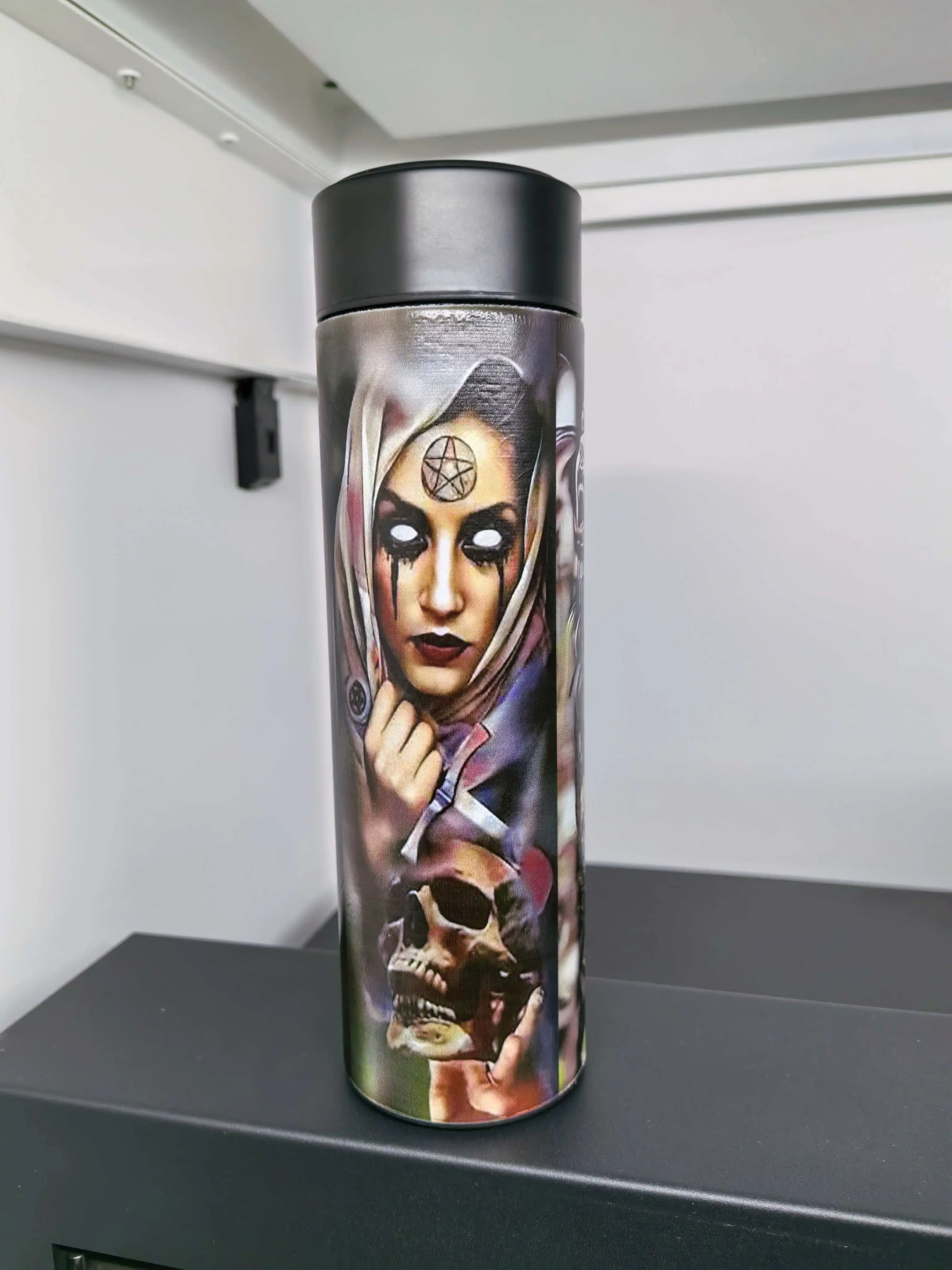 Free Custom Intelligent Digital Thermos Water Cup Touch Display Temperature Stainless Steel Creative Thermoses Coffee Mug Gifts