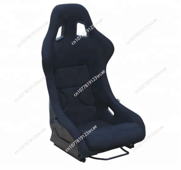 1022 Fiberglass Carbon Fiber Glitter Black Cloth Suede Auto Parts Vehicle Simulator Barrel Racing Seat