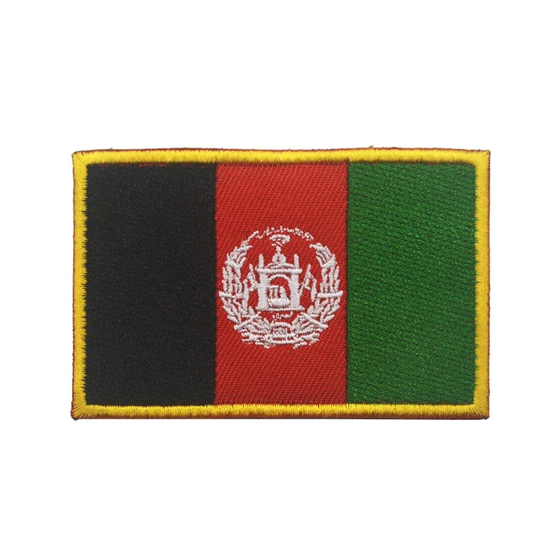 Toppa ricamata americana con gancio e anello, fascia da braccio, toppa militare, distintivo morale tattico, accessori di abbigliamento, adesivi in tessuto punk