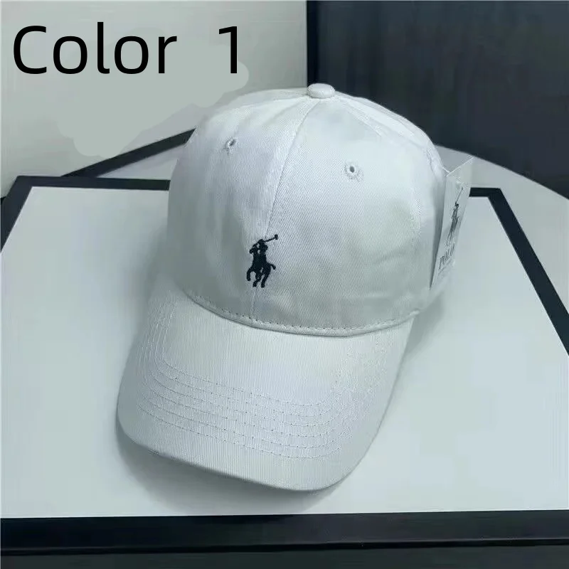 Polo baseball hat Male Korean brand soft top hat male hat female summer sun protection fashion hat