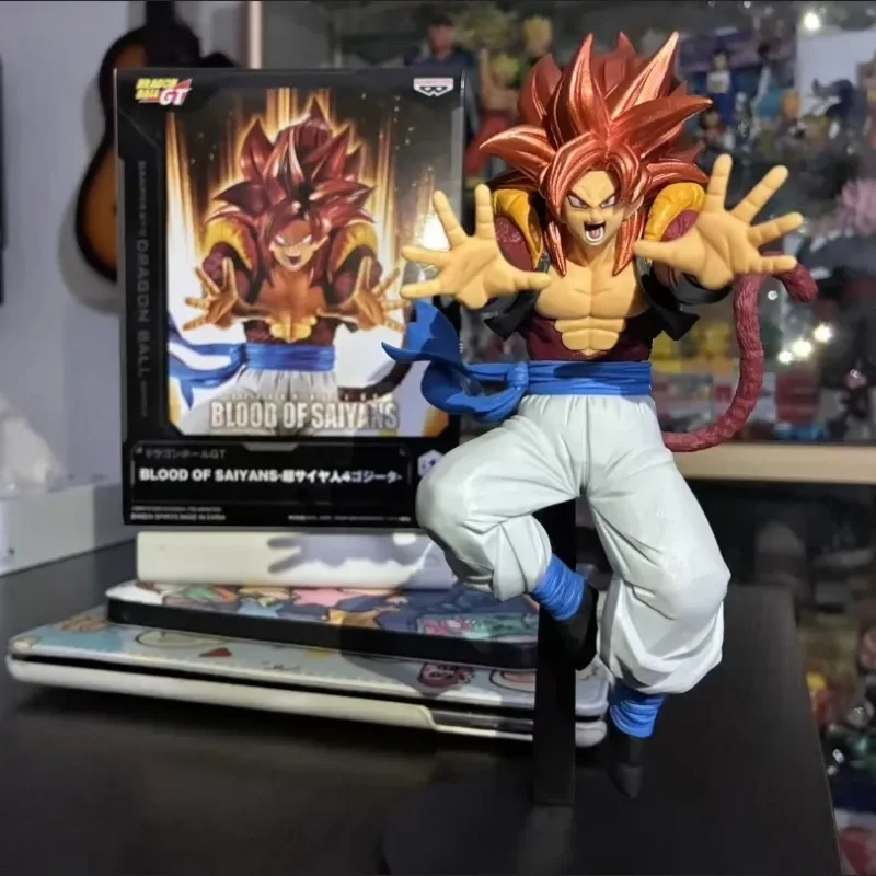 

Bandai Banpresto Dragon Ball Gt Аниме Фигурки Bos Super Saiya 4 Gogeta ПВХ Фигурки Dbz Настольный Орнамент Подарок На День Рождения