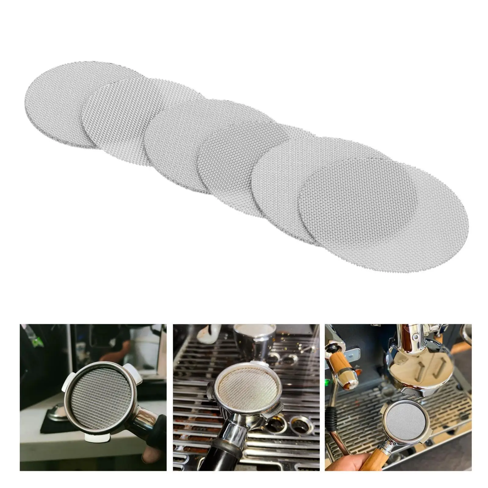 Фильтр для кофе из нержавеющей стали, сетчатый фильтр, нижняя сетка для душа, кофе