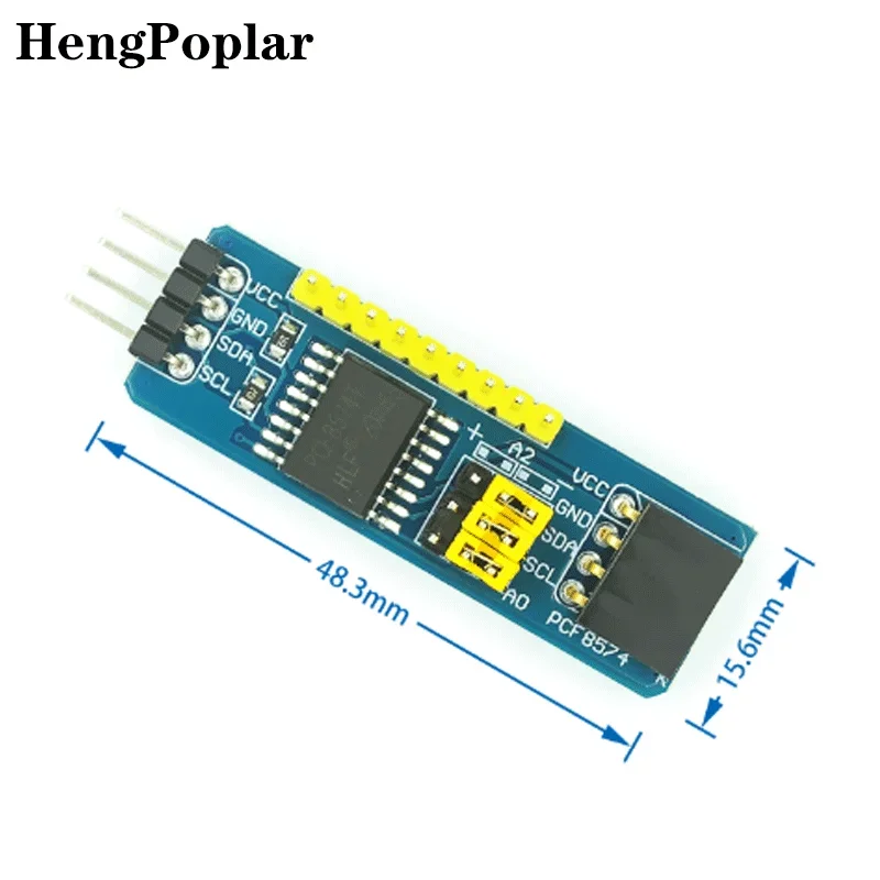 100PCS PCF8574 IO Expansion Board I/O Expander I2C-Bus Evaluation Development Module