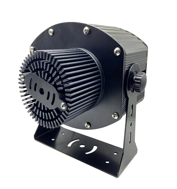 100 ワット屋外カスタム防水 LED プロジェクターライトアルミ合金ボディ IP67 広告ライトで 4 画像を回転